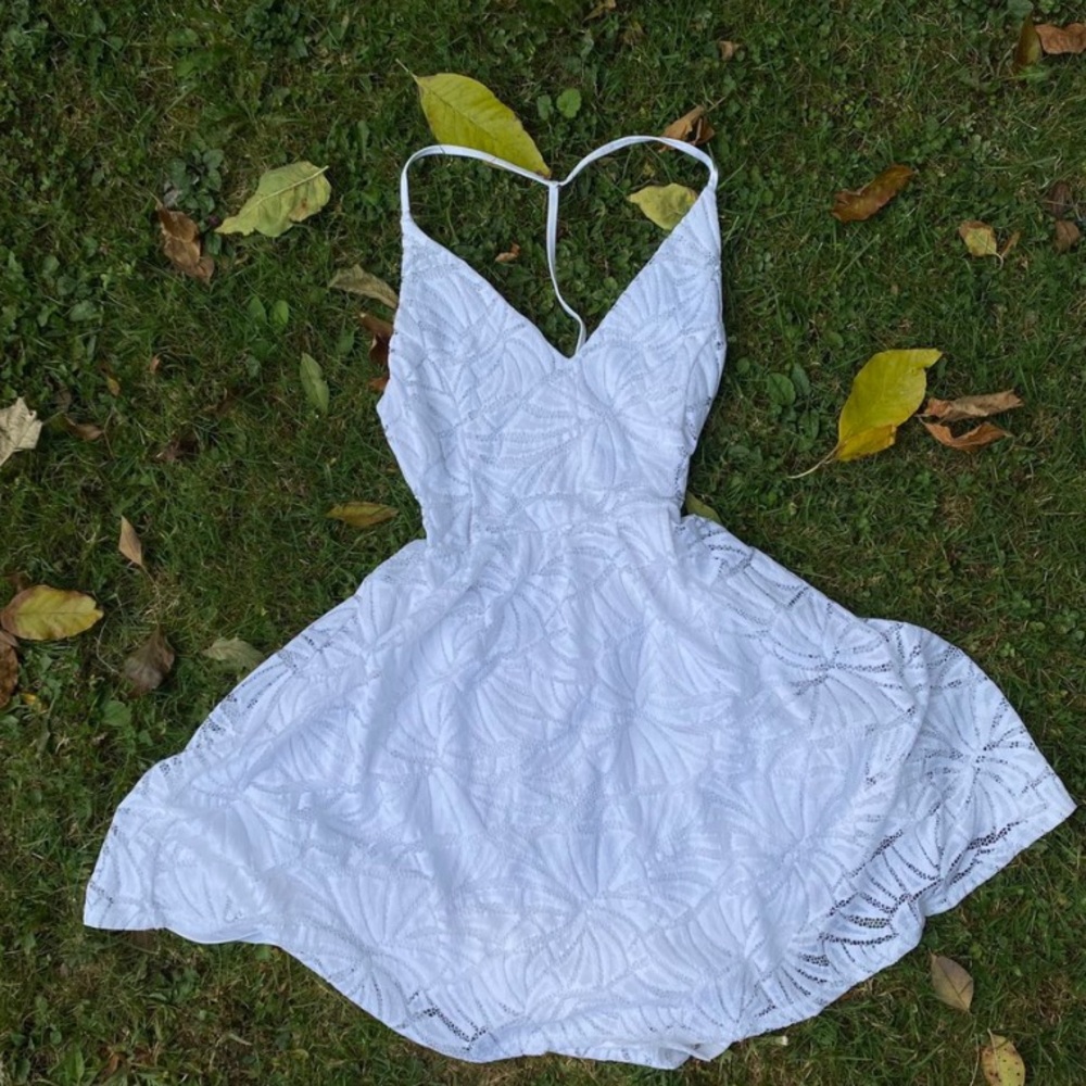 SOLD White express dress